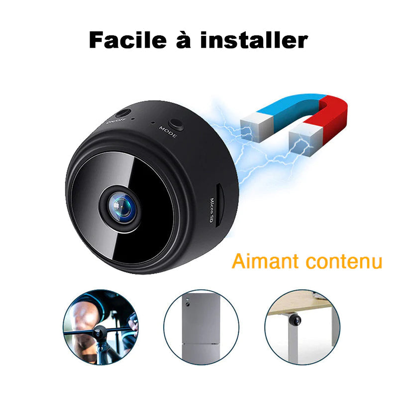 SMART MINI CAMÉRA WIFI 1080P