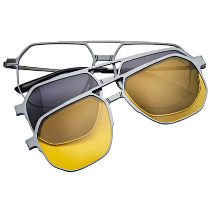 Lunettes de soleil polarisées 3 en 1